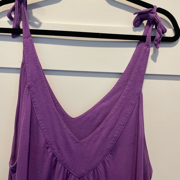 Seafolly Australia Sundress/bathing suit cover in bright purple Women’s size XL - Picture 3 of 8